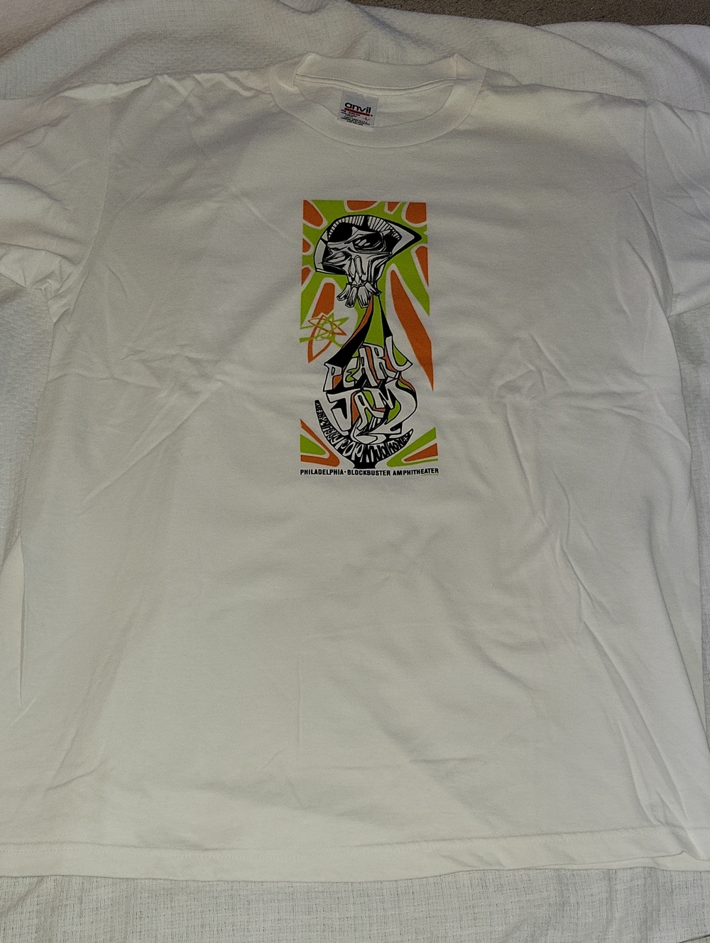 RARE 1998 Pearl Jam Iggy Pop Mudhoney Concert T-shirt Large Mint Condition - Picture 3 of 6